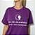 Camiseta Mãe de Prematuro Roxa - Imagem 2